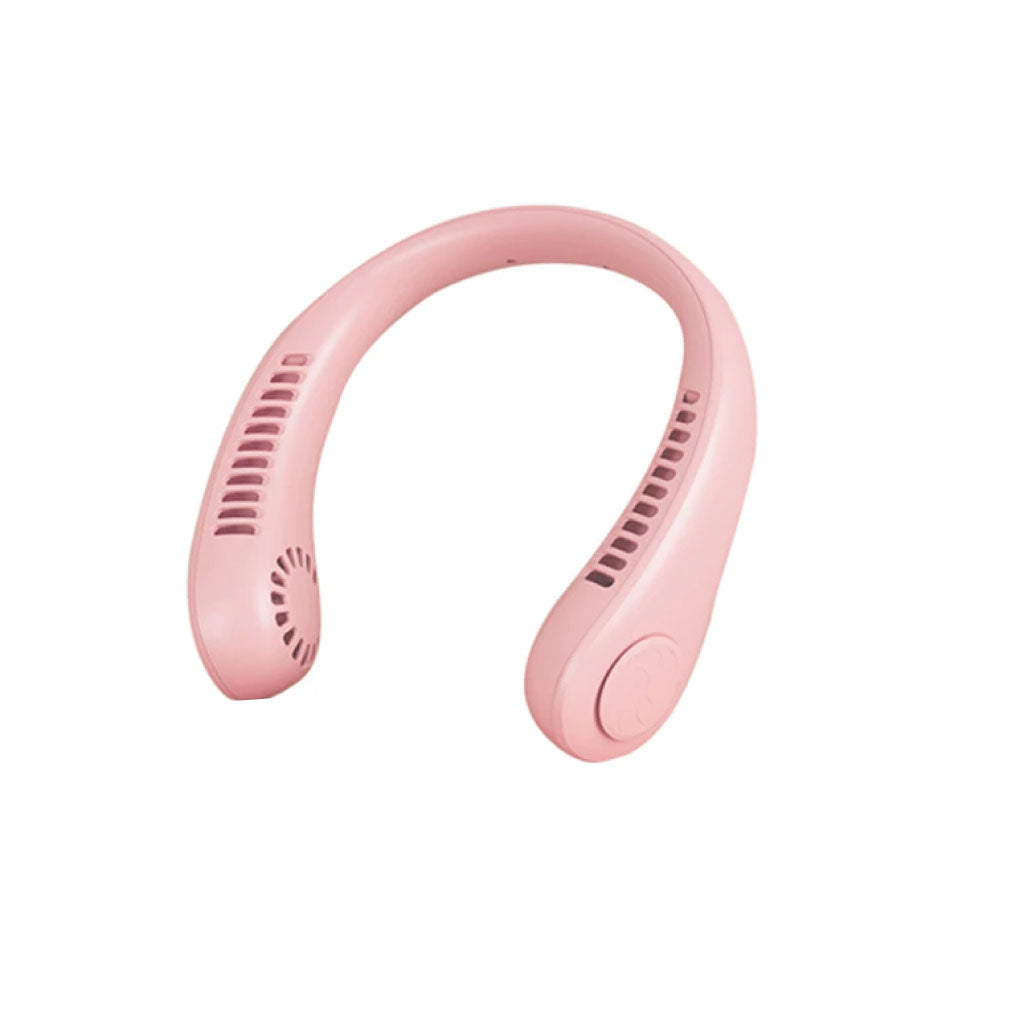 Mini Ventilateur USB Rechargeable pour le Cou – Fraîcheur Ajustable à 360° Où Que Vous Alliez !