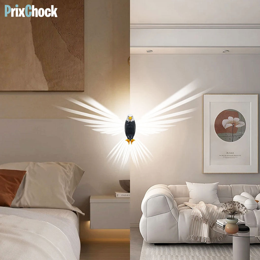 Lampe Murale Aigle à Tête Blanche