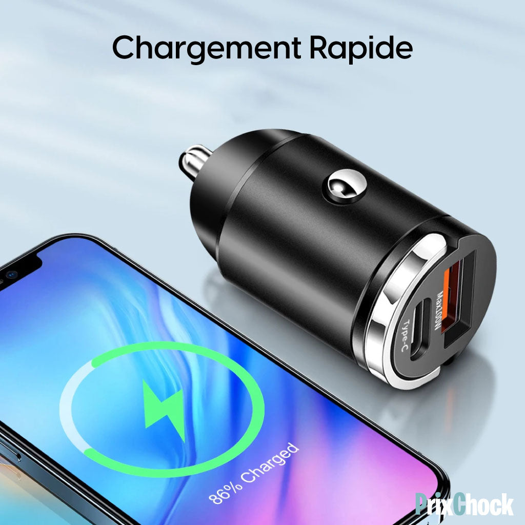 Chargeur Invisible De Voiture À Charge Rapide 100w Multi-compatible