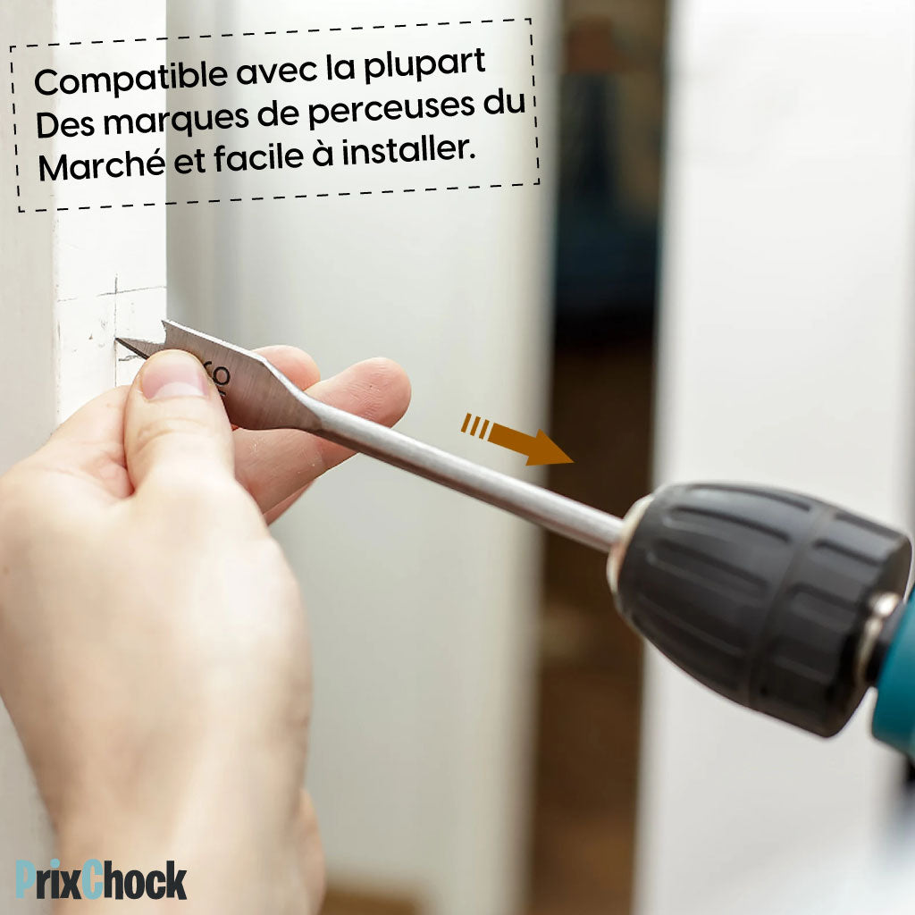 Forets à Trois Points : Précision et Fiabilité pour vos Travaux de Menuiserie