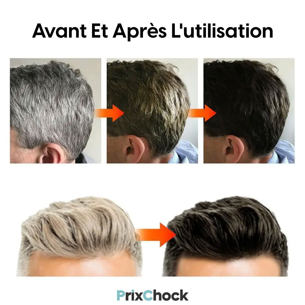 Shampoing savon anti-chute pour des cheveux plus forts et naturellement plus foncés