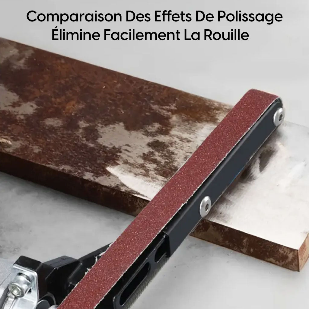 Adaptateur Ponceuse à Bande pour Meuleuse d'Angle : Transformez Votre Outil en Ponceus e Polyvalente