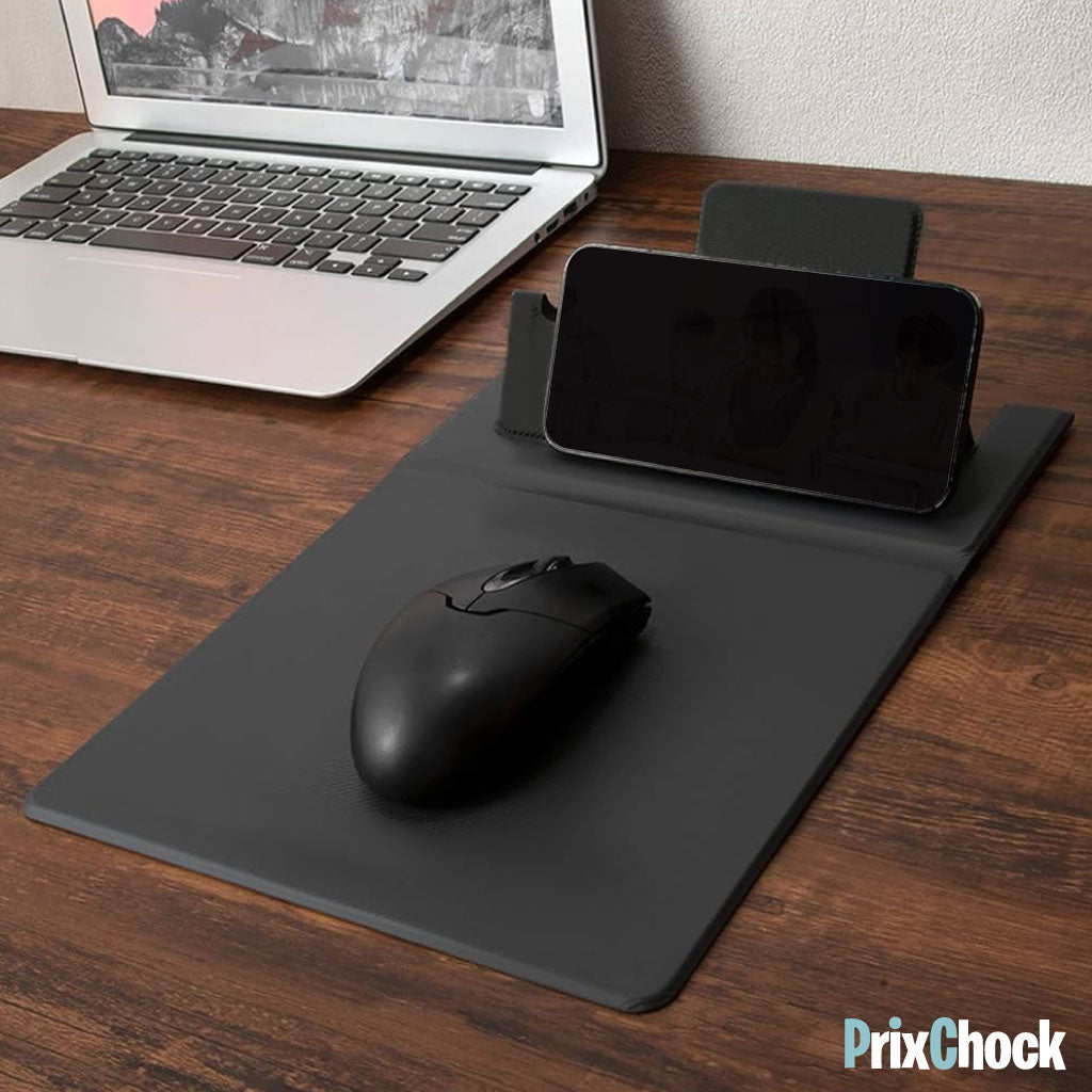 Tapis De Souris Avec Chargeur Sans Fil : Praticité Et Efficacité Pour Pc, Ordinateur Portable, Et Téléphone