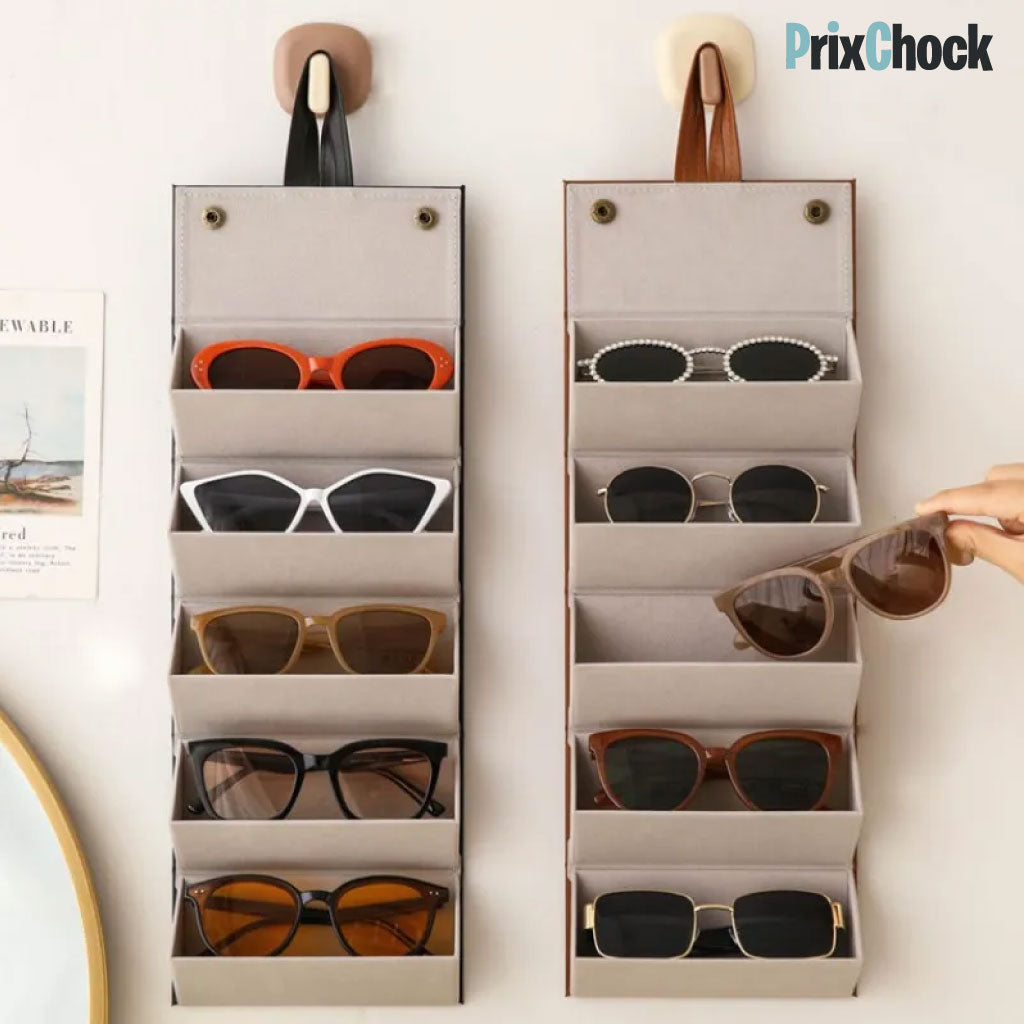 Organisateur De Lunettes De Soleil Et Accessoires à 5 Emplacements