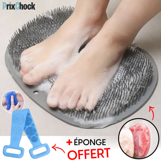 Tapis de Bain en Silicone Massant et Antidérapant
