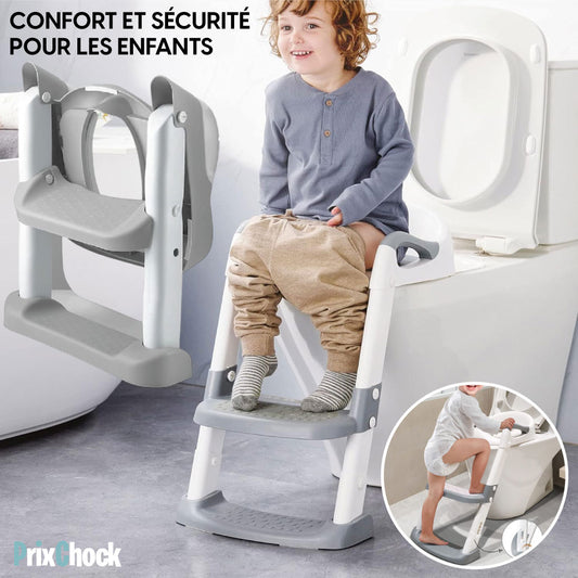 Réducteur de Toilette avec Escalier pour l'Apprentissage de la Propreté