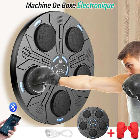 Appareil D'entraînement De Box À Vitesse Réglable Selon Le Rythme De Musique