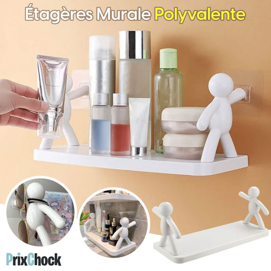Mini Étagère Flottante Pour L'organisation Et La Décoration Murale