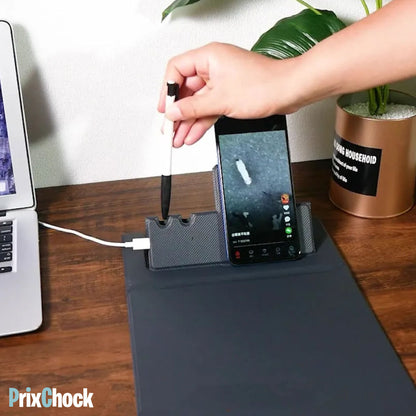 Tapis De Souris Avec Chargeur Sans Fil : Praticité Et Efficacité Pour Pc, Ordinateur Portable, Et Téléphone