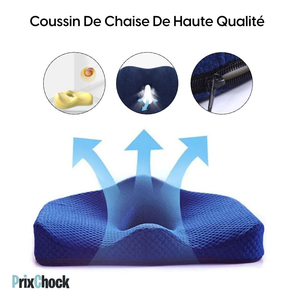 Coussin Orthopédique Anti-pression Pour Longues Heures D’assise