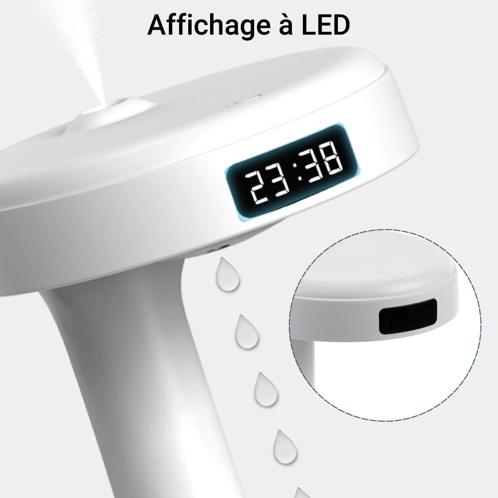 Humidificateur Compact Avec Lumière Et Diffusion D’arômes - Ambiance Relaxante Pour Tous Vos Espaces