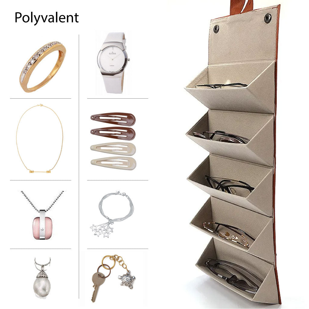 Organisateur De Lunettes De Soleil Et Accessoires à 5 Emplacements