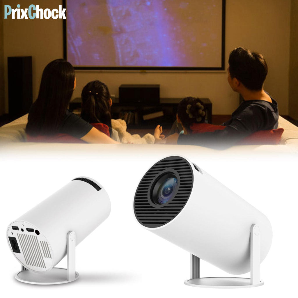 Projecteur Intelligent Avec Luminosité 4k, Double Wi-fi Hd Home Cinéma