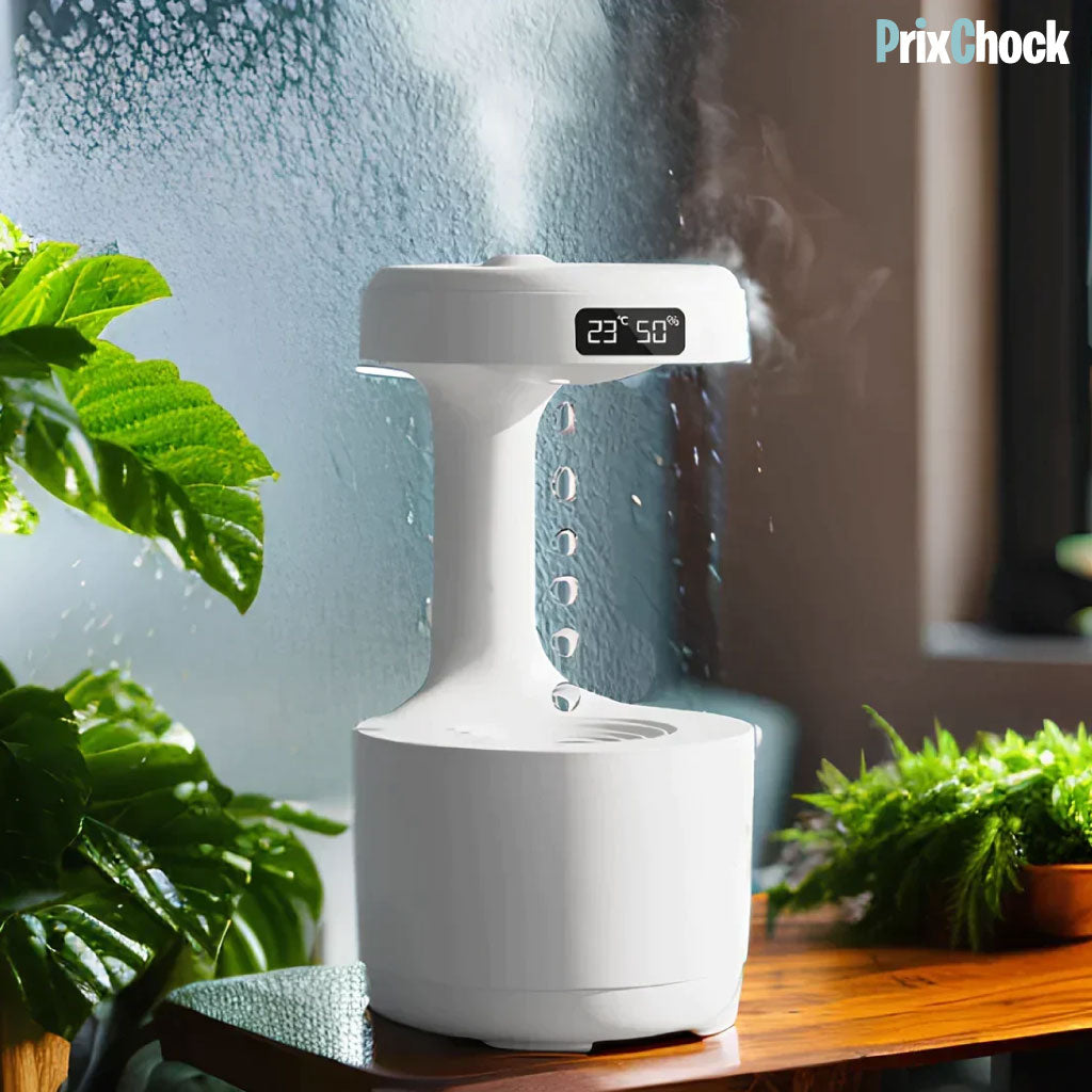 Humidificateur Compact Avec Lumière Et Diffusion D’arômes - Ambiance Relaxante Pour Tous Vos Espaces