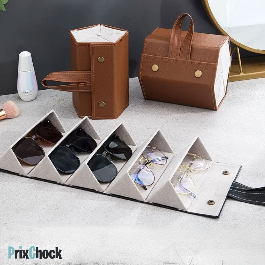 Organisateur De Lunettes De Soleil Et Accessoires à 5 Emplacements
