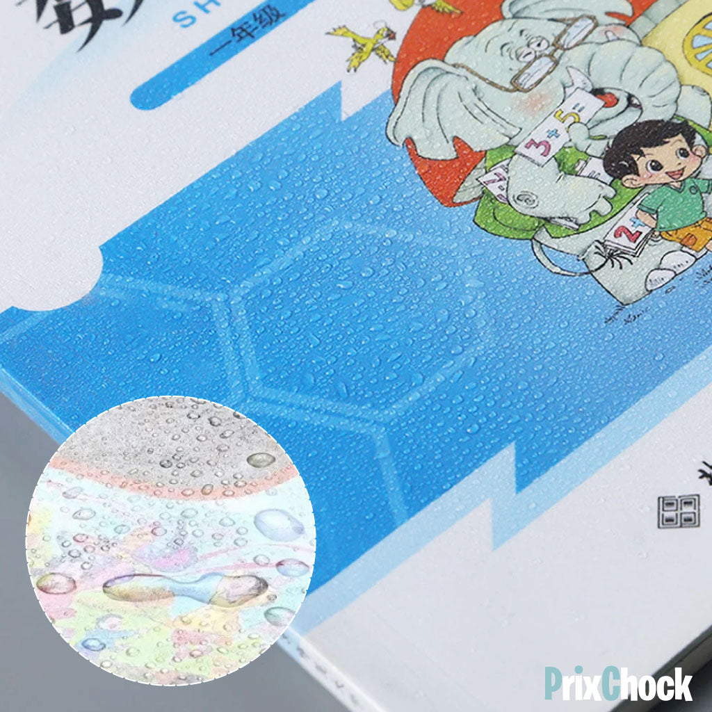 Protège-Livres Auto-Adhésifs En Plastique Pour La Rentrée Scolaire Des Enfants (50/36cm)