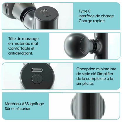 Pistolet De Massage Portable : La Détente Toujours À Portée De Main