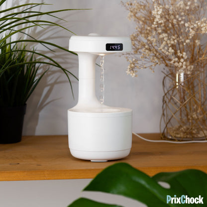 Humidificateur Compact Avec Lumière Et Diffusion D’arômes - Ambiance Relaxante Pour Tous Vos Espaces